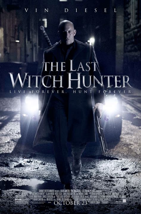 The witch hunter portrayed by vin diesel